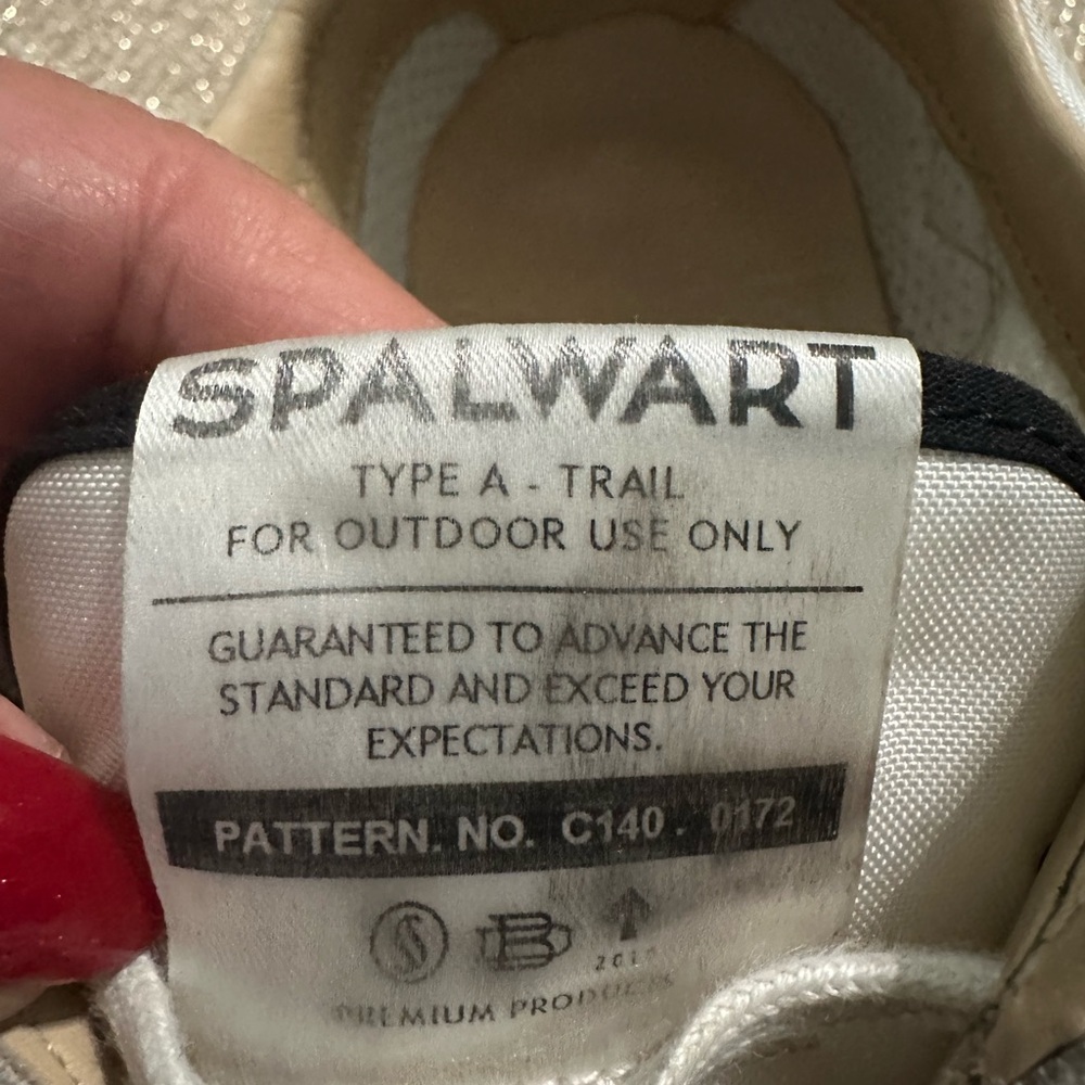 Spalwart Type A Trail Sneakers – EU 38 – Suede & Nylon - Picture 3 of 7